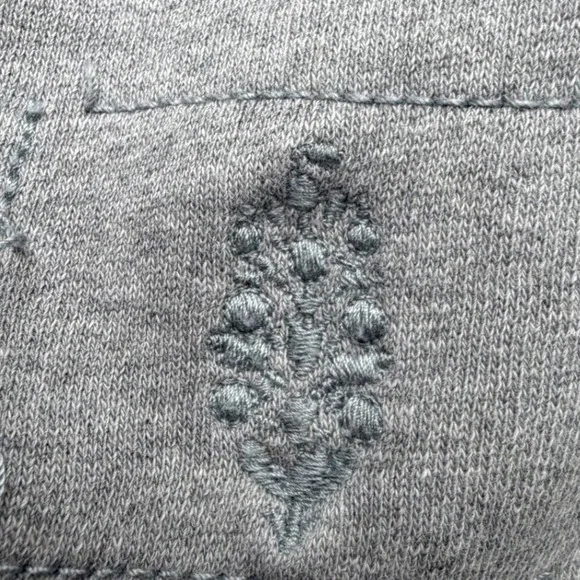 Free People Movement Heather Grey Relaxed Fleece Jogger Sweatpants Women Small - Picture 2 of 7